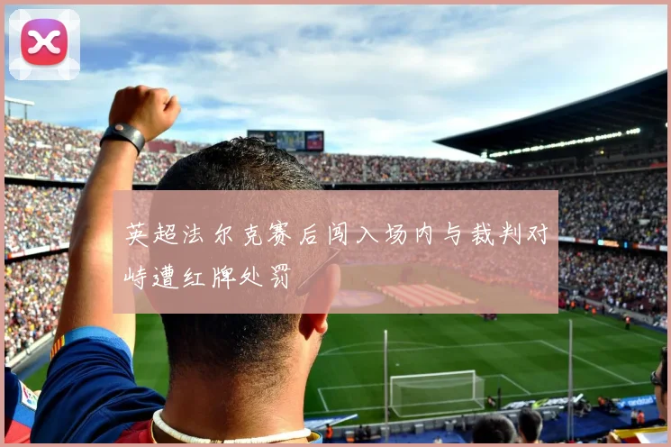英超法尔克赛后闯入场内与裁判对峙遭红牌处罚